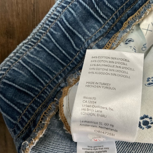 Anthropologie Pilcro And The Letterpress Getaway Pull On Jeans XLP Drawstring - Picture 6 of 7